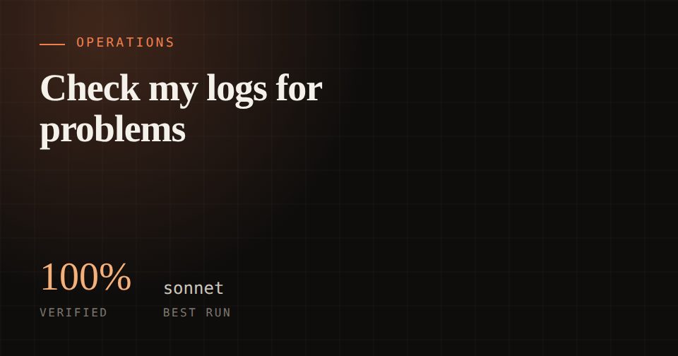 Check my logs for problems